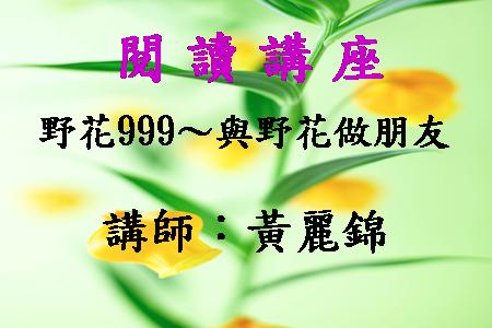野花999～與野花做朋友