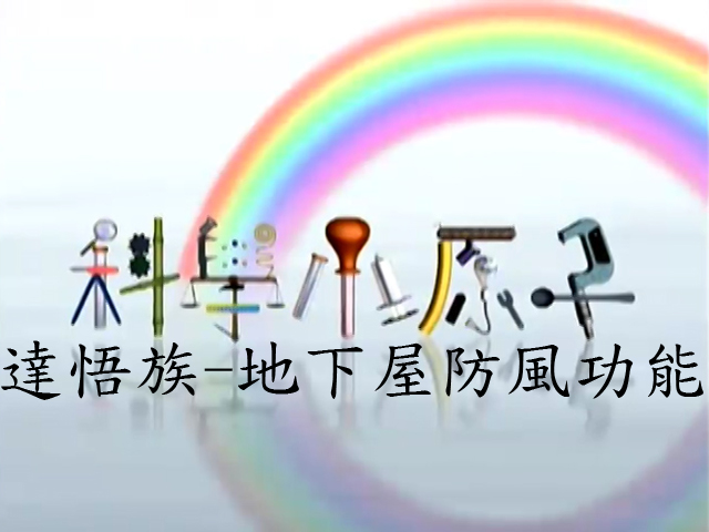 科學小原子23.達悟族-地下屋防風功能