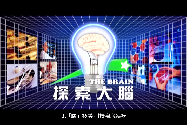 探索大腦.3,「腦」疲勞引爆身心疾病