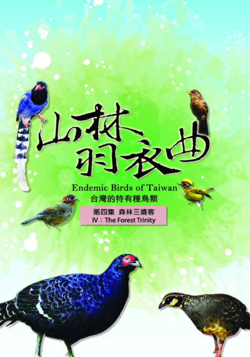 山林羽衣曲-台灣的特有種鳥類4:森林三嬌客