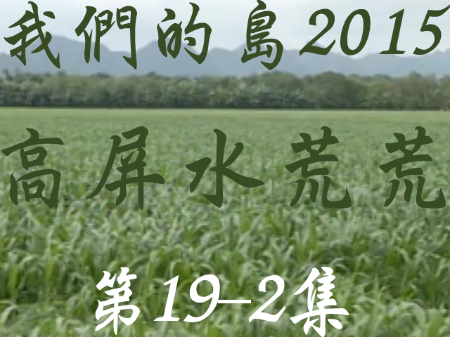 我們的島2015: 第19-2集--高屏水荒荒