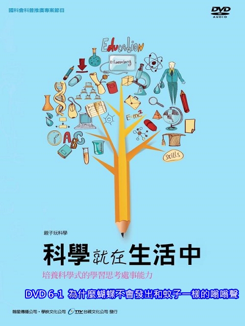 科學就在生活中：6-1.為什麼蝴蝶不會發出和蚊子一樣的嗡嗡聲 